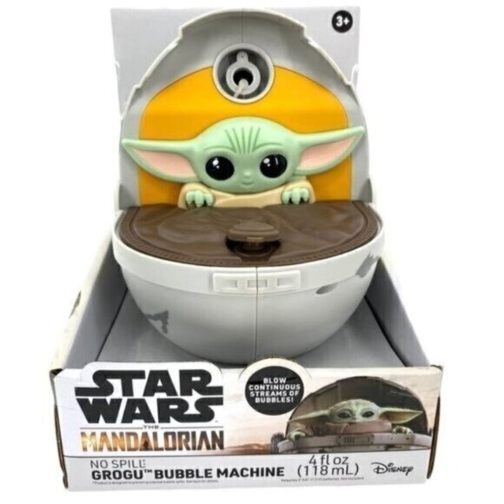 Star Wars Bubble Machine Grogu Baby Yoda The Child New